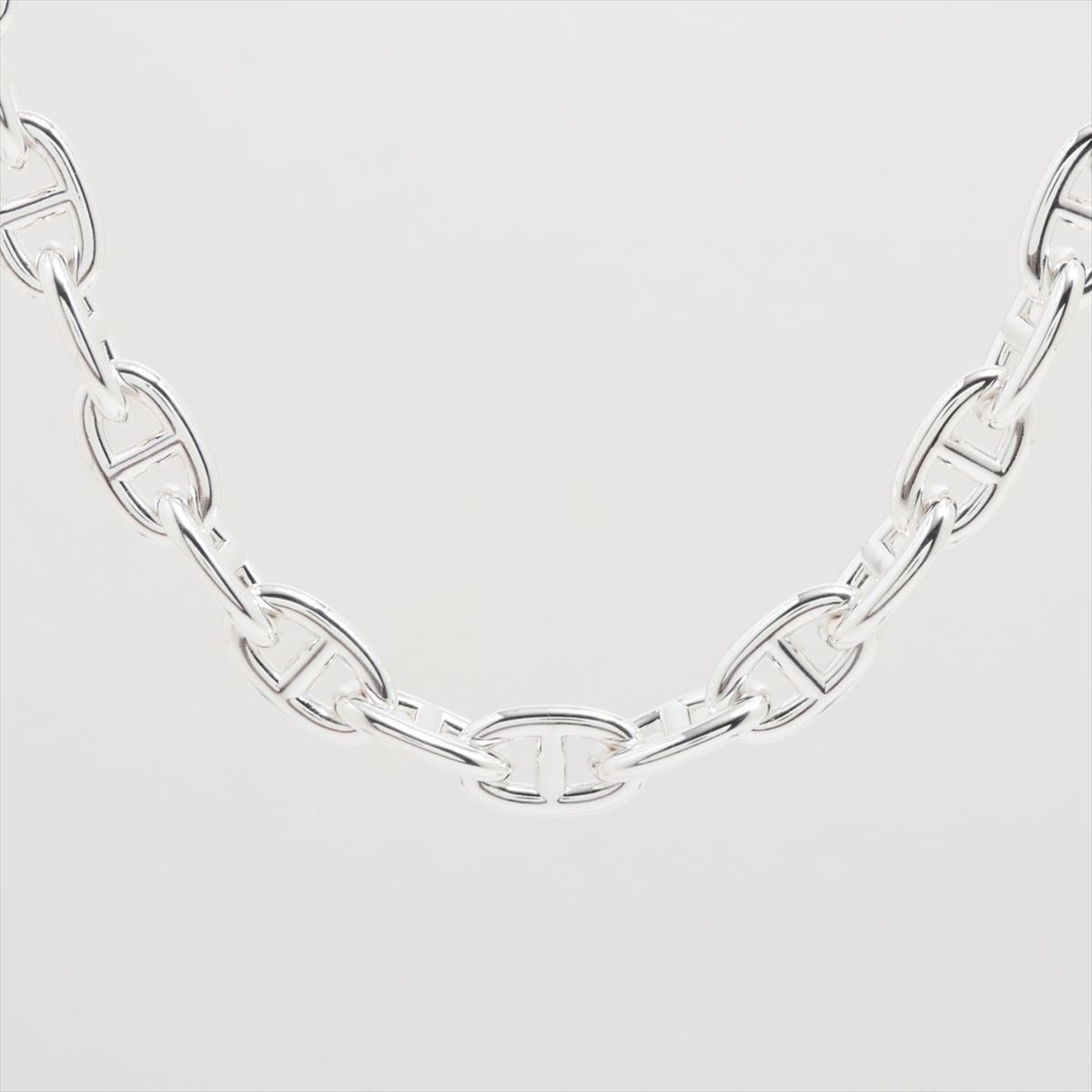 クール♡HERMES シェーヌダンクル マイヨン シルバー org.jpg