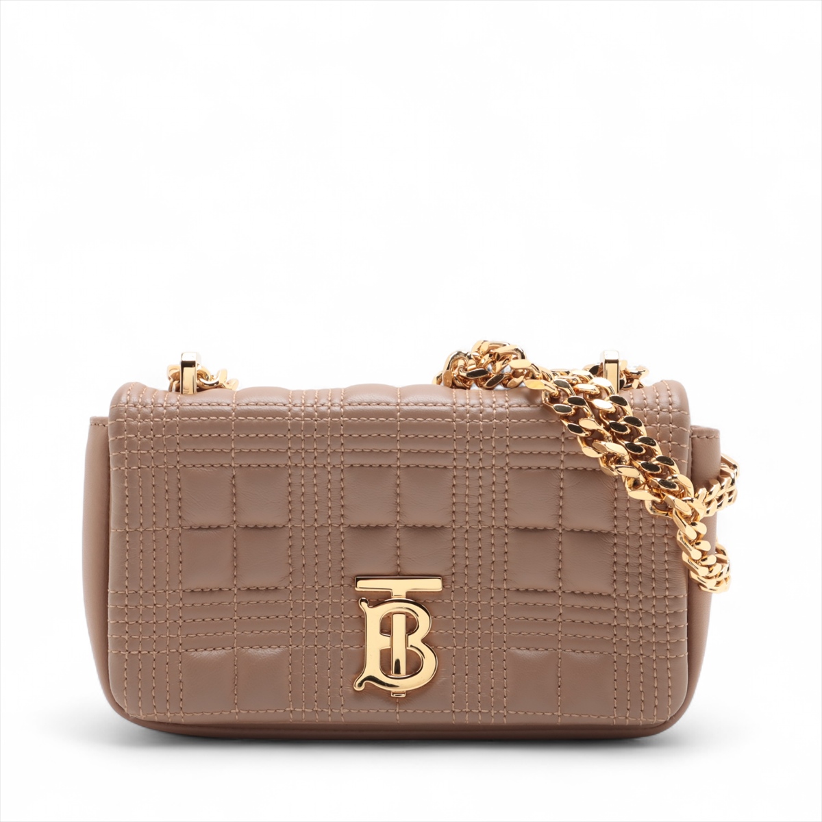 バーバリー TB ローラ レザー チェーンショルダーバッグ