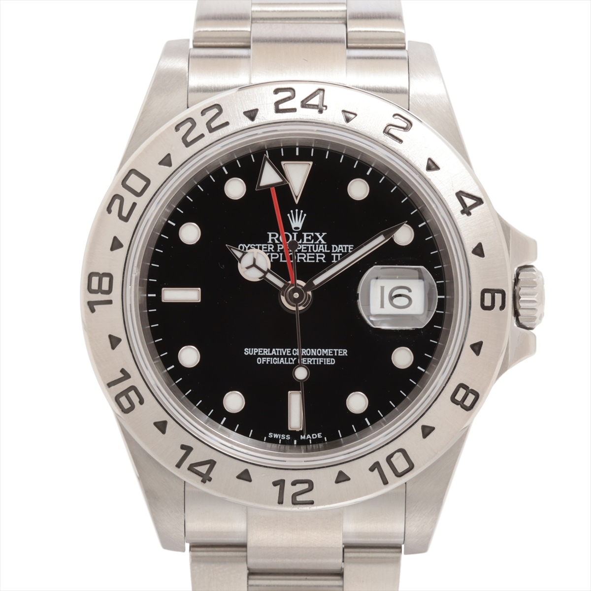 文字盤・針のみ　ロレックス　 エクスプローラー2用　16570 白と赤の組み合わせ EXPLORER II REF.16570 – ロレックス専門店