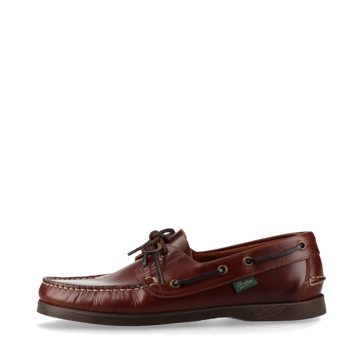 駿*井様 パラブーツ レザー デッキシューズ 茶 27.0 モカシン ライトソー パラブーツ Paraboot パラブーツ PARABOOT シメイ モカシン