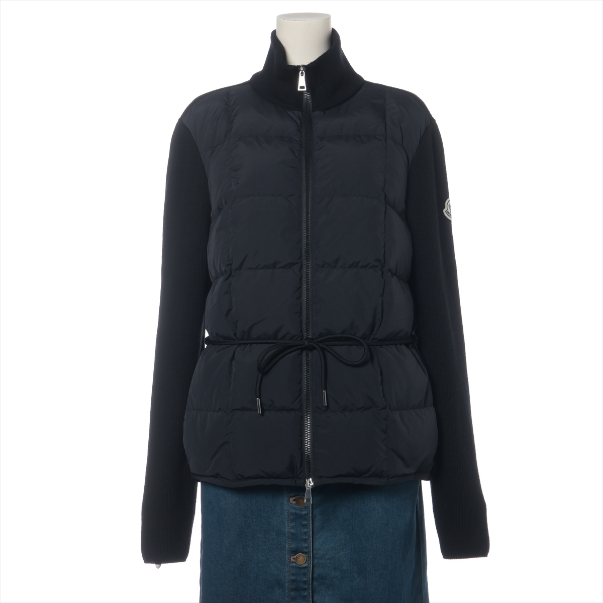 MONCLER CARDIGAN/ナイロン×ニット ダウンジャケット MONCLER モンクレール ダウンジャケット CARDIGAN TRICOT トリコ