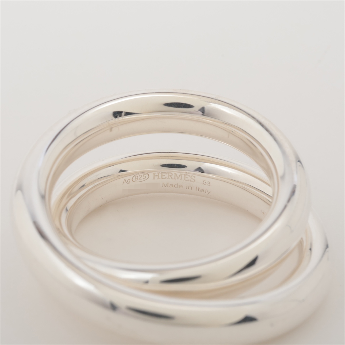 エルメス ヴェルティージュ リング 53 925 16.8g シルバー