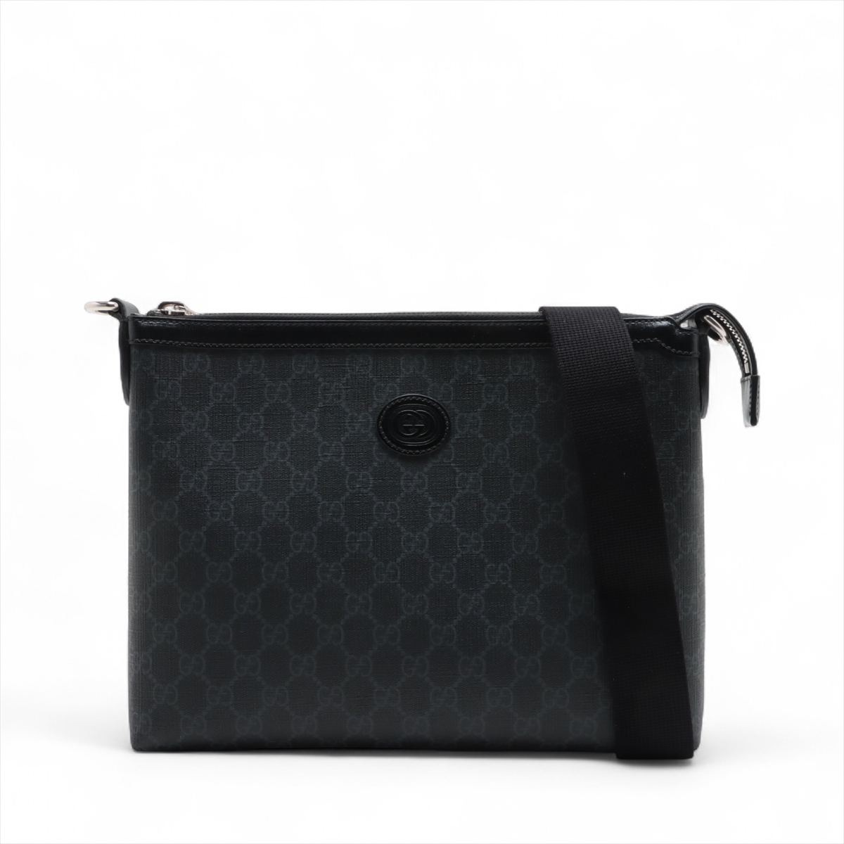 ア*ン様 GUCCI フローラ　デニム　ポーチ　未使用 グッチ GGデニム ショルダーバッグ ブラック 774719 AP079539