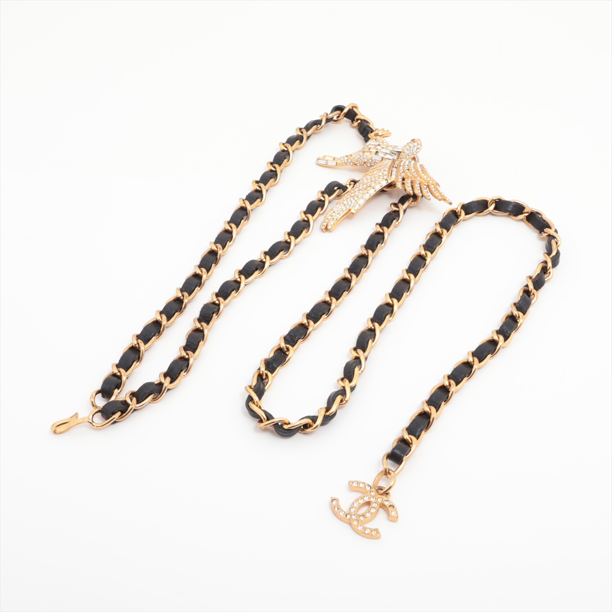 【クローバーモチーフ◆】２WAYで使える！CHANEL チェーンベルト クローバーモチーフ◇】2WAYで使える！CHANEL チェーンベルト