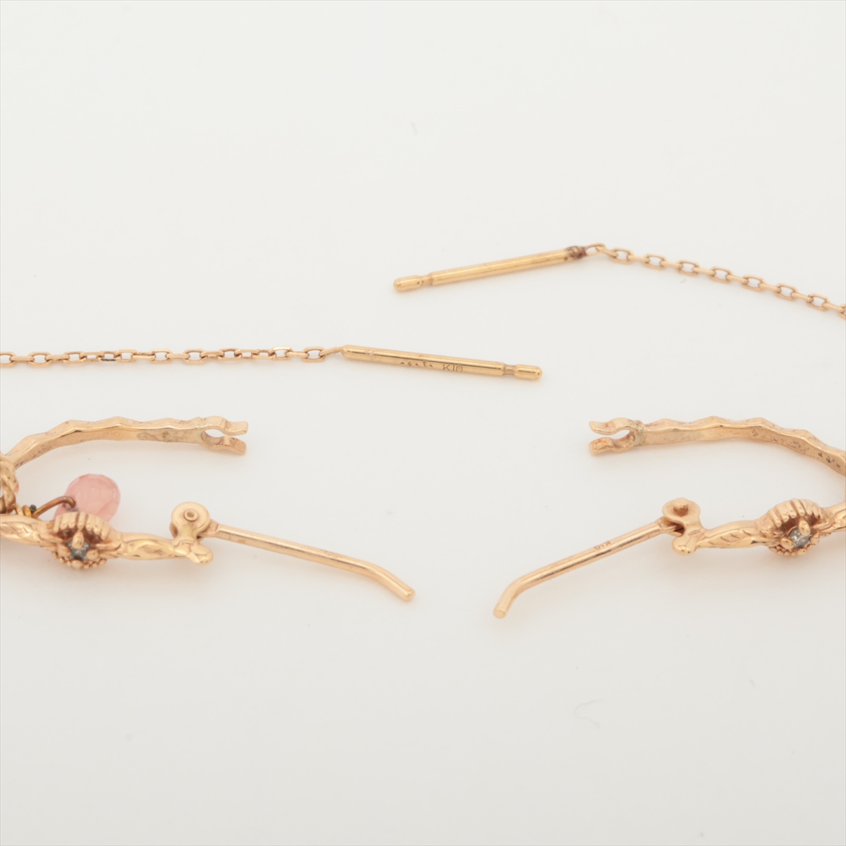アガット　K10 ダイヤ ピアス　透かし K10ダイアモンドピアス（0.02ct）｜ピアス｜アガット 公式