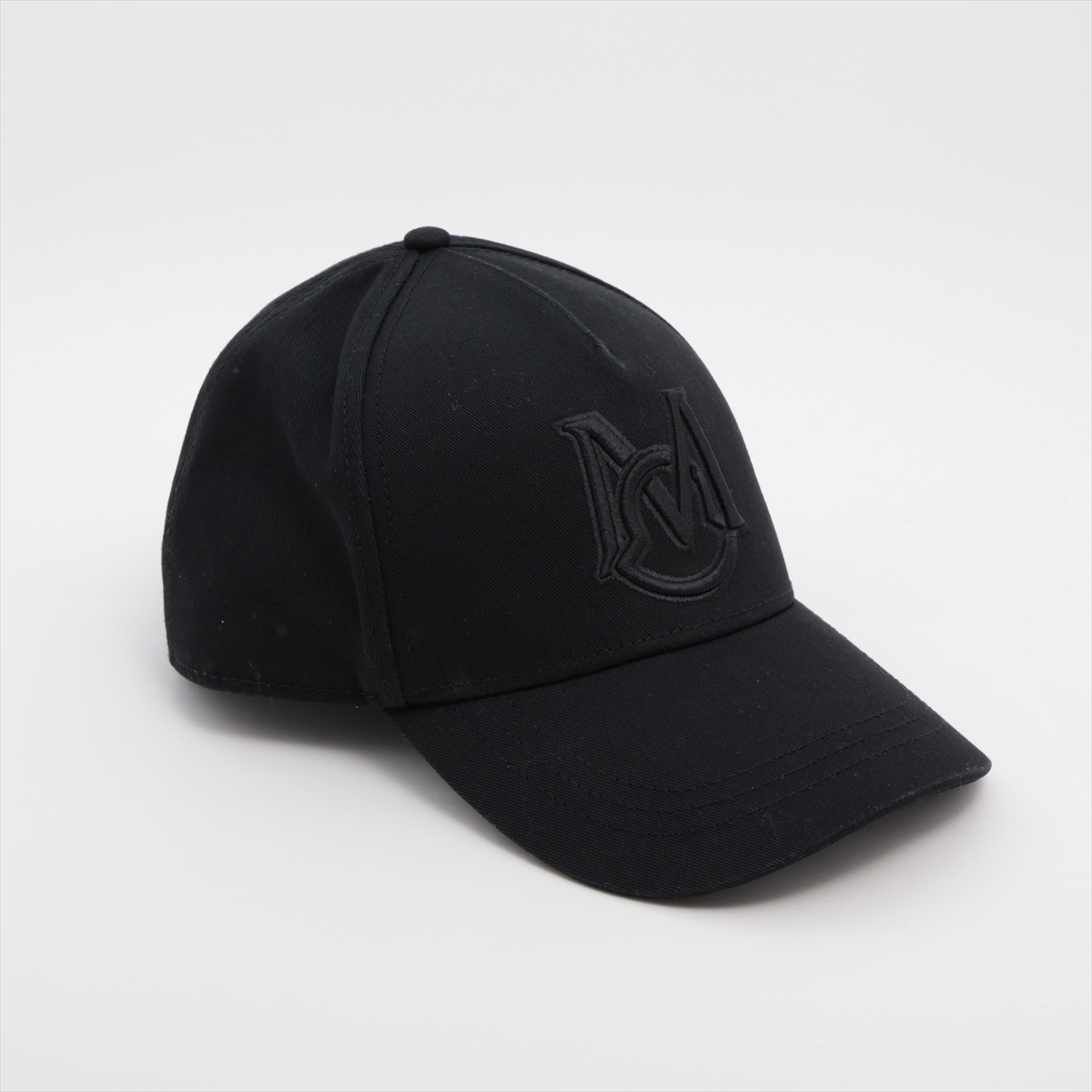 Moncler BERRETTO BASEBALL Cap Cotton Black | eBay