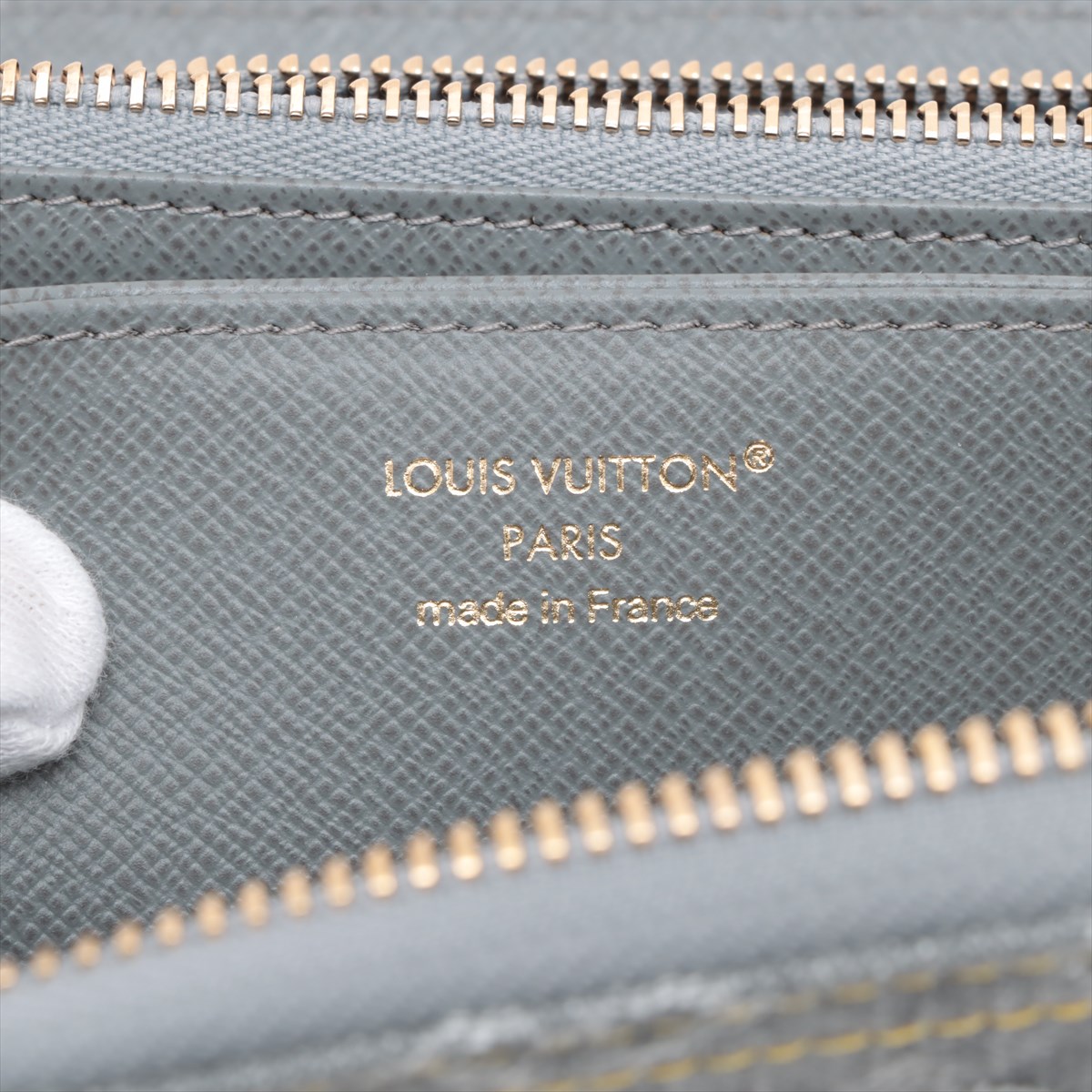 LOUIS VUITTON 長財布 ZIPPY WALLET M13214 Louis Vuitton Monogram Denim Zippy Wallet M13214 Gray Zip