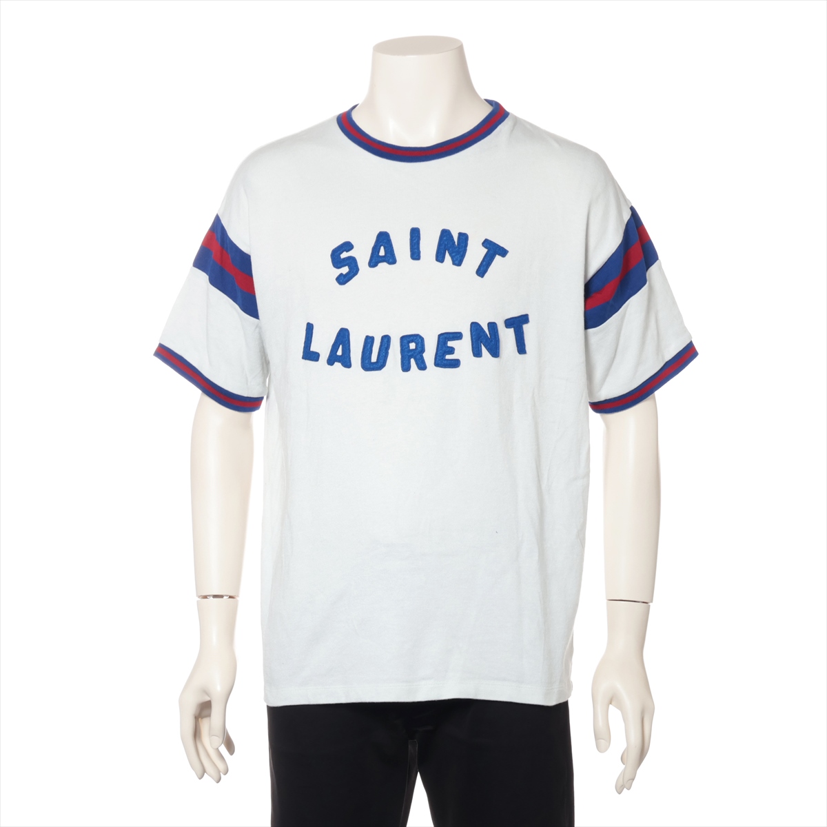 【VALENTINOi】VLTN ロゴTシャツ ホワイト/関税込み ヴァレンティノ VLTNロゴ コットン Tシャツ L メンズ ホワイト