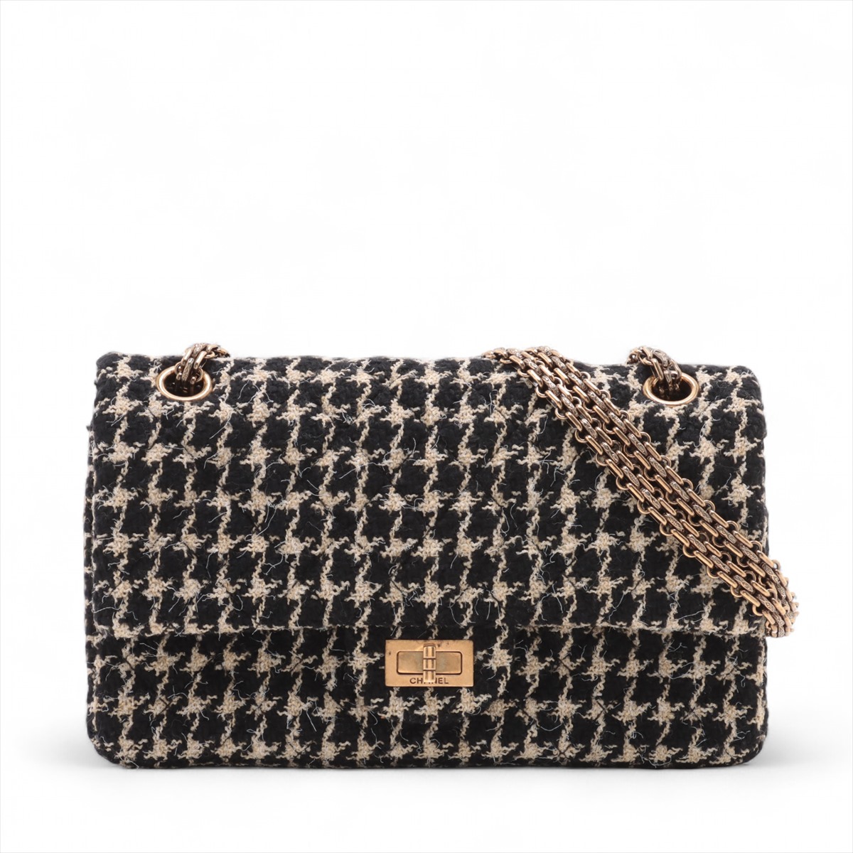 【視線を集めるツイードの魔法♡】CHANEL ショルダーバッグ シャネル マトラッセ ツイード ショルダーバッグ｜今すぐ購入