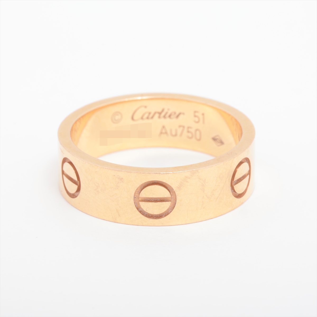 Cartierカルティエ　ラブリング　ペア　Au750 楽天市場】O 【Cartier】【カルティエ】ラブリング 指輪 K18WG