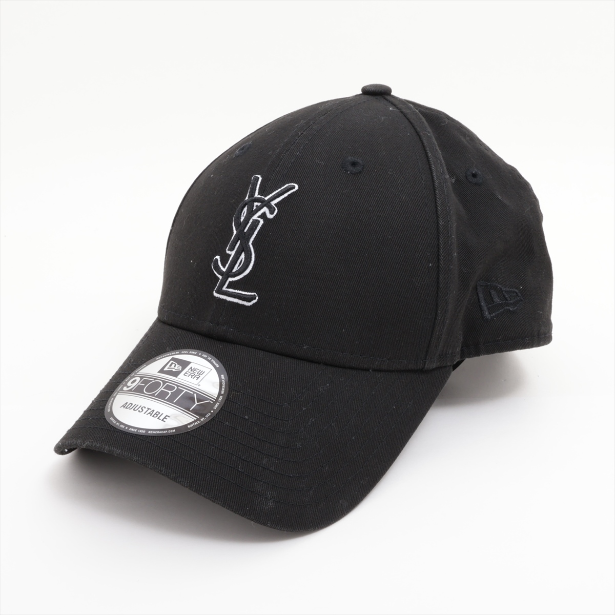 SAINT LAURENT 黒 帽子 調整可能 Small-7780633YP191000_A.jpg?v=2