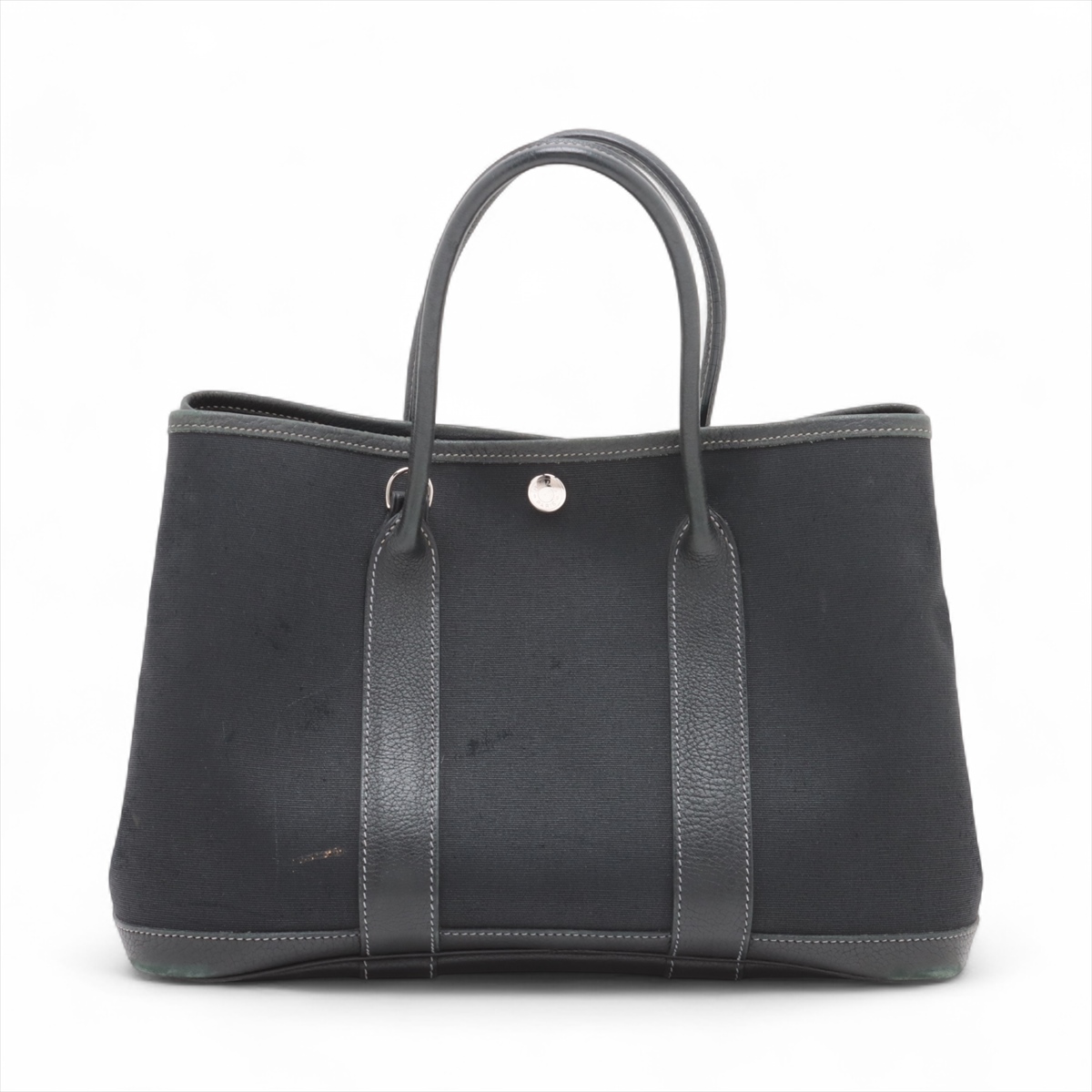 【出会えたら奇跡】HERMES ガーデンパーティー30 ノワール ☆HERMES☆エルメス ガーデンパーティー30 TPM B刻 ノワール 黒