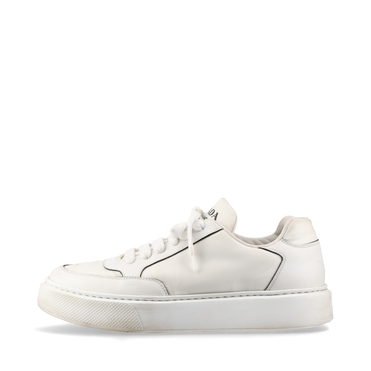 クリスチャン ルブタン Louis Junior レザー スニーカー Louis Junior ホワイト カーフレザー - Shoes - Men - Christian