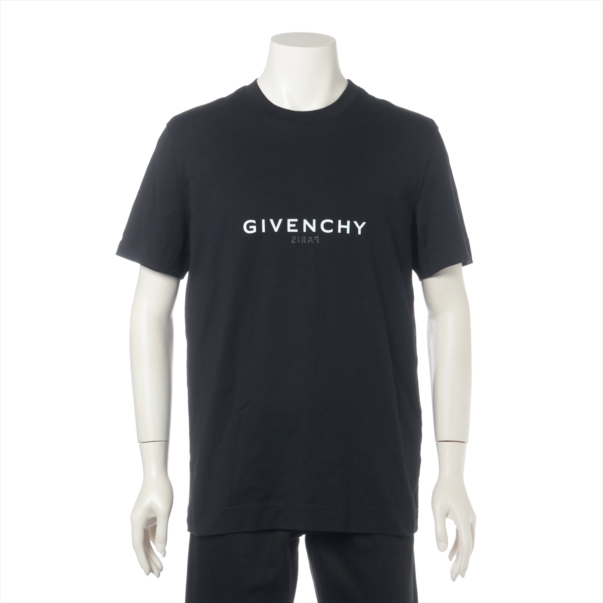 メゾンマルジェラ 23SS コットン Tシャツ 44 メンズ ブラック