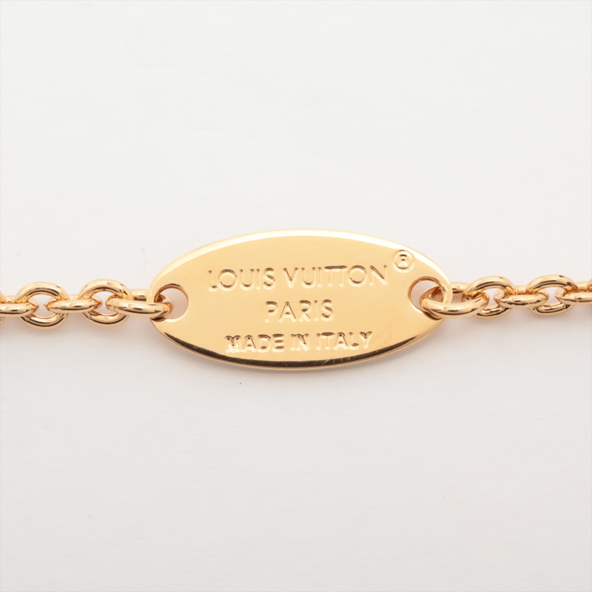 ルイ・ヴィトン M00587 LVアイコニック GP×ラインストーン LOUIS VUITTON ルイヴィトン ブレスレット Louis Vuitton