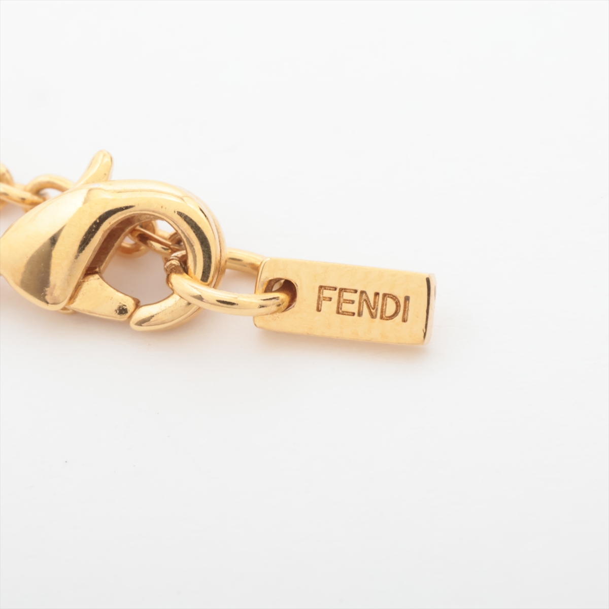 フェンディ FFロゴ ネックレス GP ゴールド AP119941｜中古