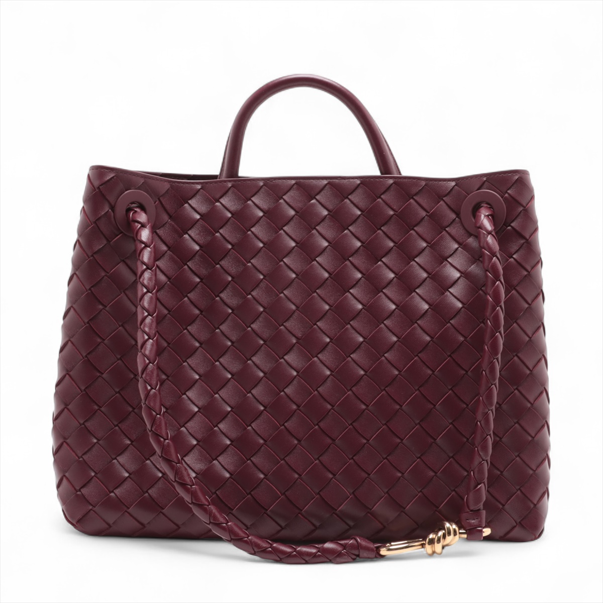 アンディアーモ ハンドバッグ ブラックスモール アンディアーモ| Bottega Veneta® 日本