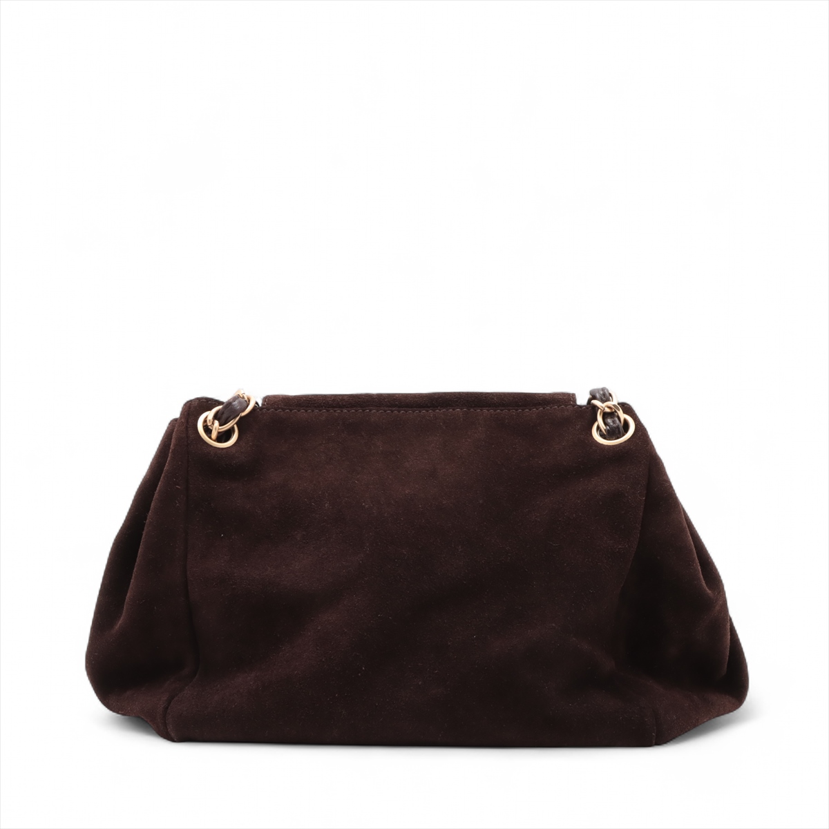 シャネル スエード ココマーク ハンドバッグ CHANEL - 【本物保証】 保付 超美品 シャネル CHANEL ココマーク
