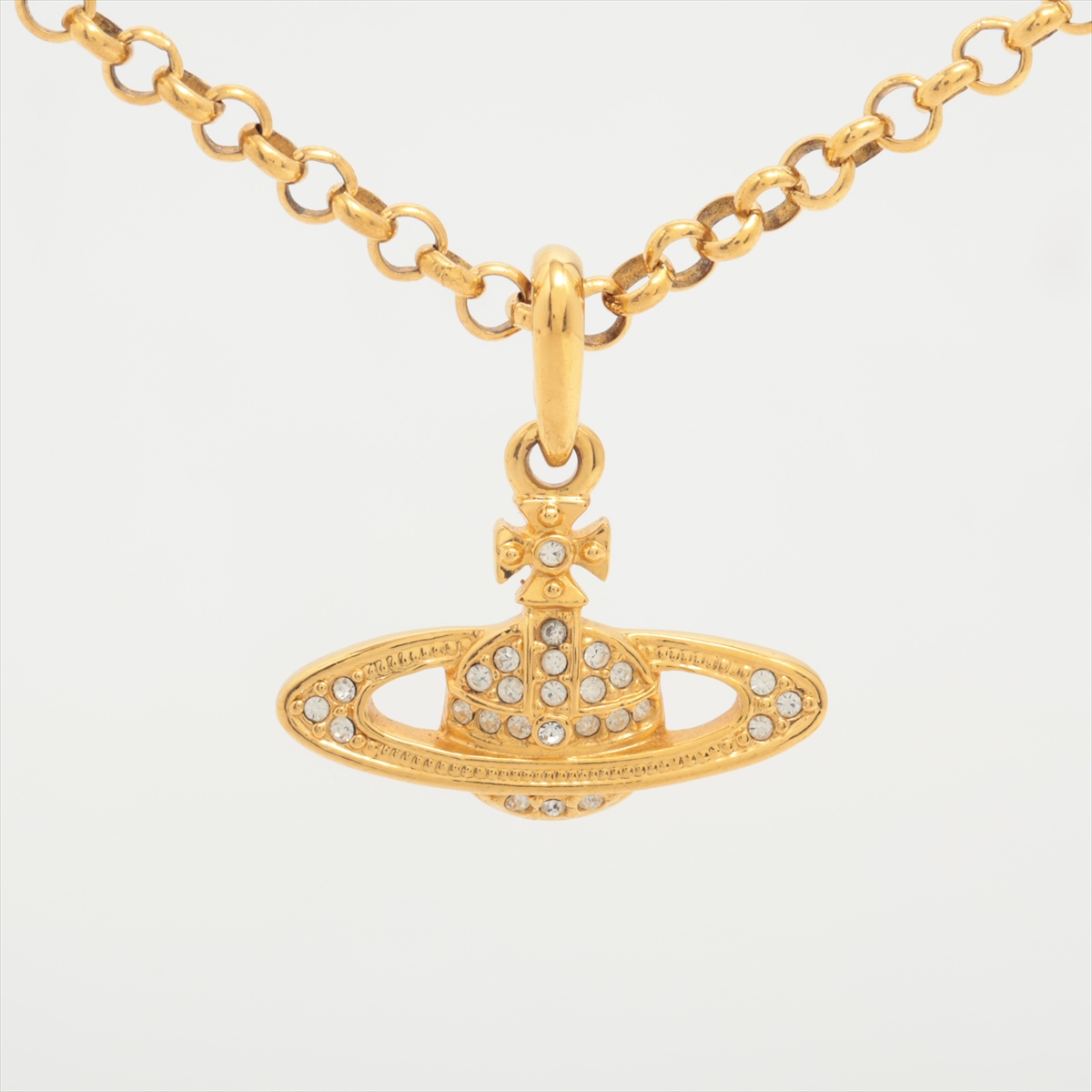 ヴィヴィアンウエストウッド 花刻印　タイニーオーブ　ネックレス Vivienne Westwood - ヴィヴィアンウエストウッド 花刻印
